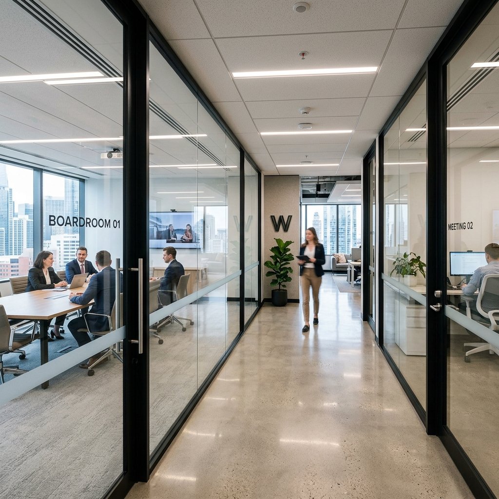 Aluminium Office Partition